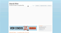 Desktop Screenshot of islandswestlongboatkey.com